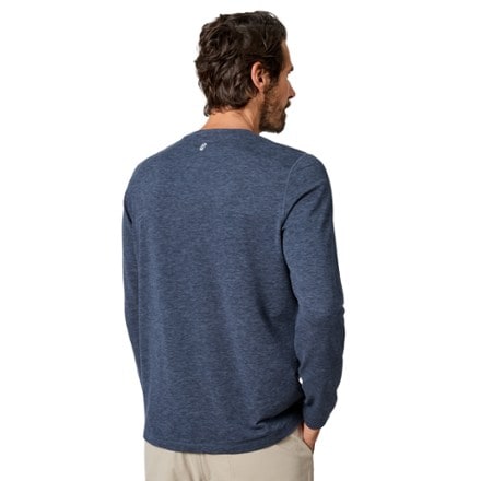 Free Country Sueded Space-Dye Long-Sleeve Crew Shirt - Men's 1