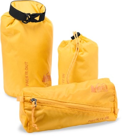 Up-Cycled Utility|Tool |Gear Bags Diagonal Zipper 3 Pack