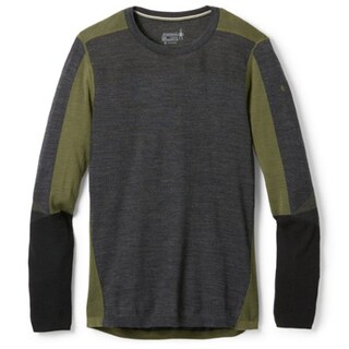 Smartwool Maglietta Uomo A Maniche Lunghe Perfect Crew – Cotone Biologico E Lana Merino