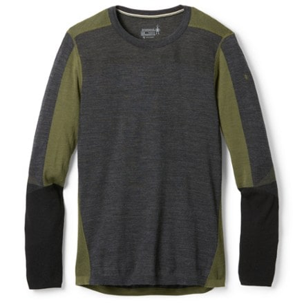 Smartwool Maglietta Uomo A Maniche Lunghe Perfect Crew – Cotone Biologico E Lana Merino