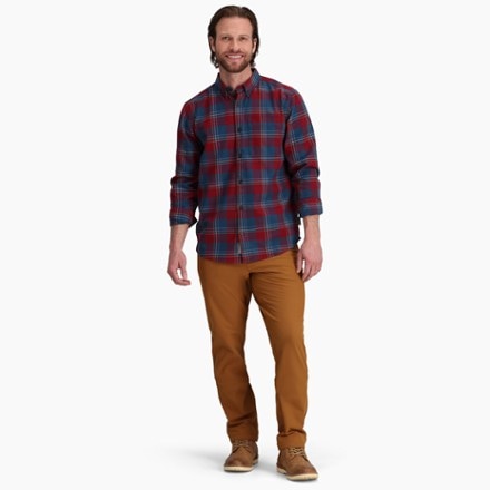 Royal Robbins Lieback Organic Cotton Flannel Shirt - Men's 3