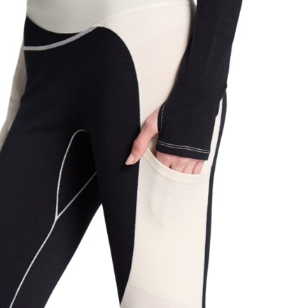 SENIQ Wool Sculpt Merino Base Layer Leggings - Women's 5