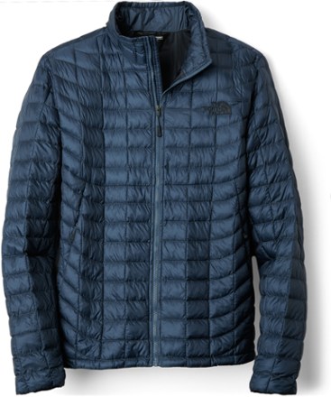 blue north face thermoball jacket