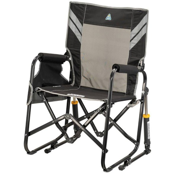 GCI Outdoor Stowaway Rocker Chair Black GCI Outdoor Stowaway Rocker Chair Black Sansujyuku sansujyuku.com