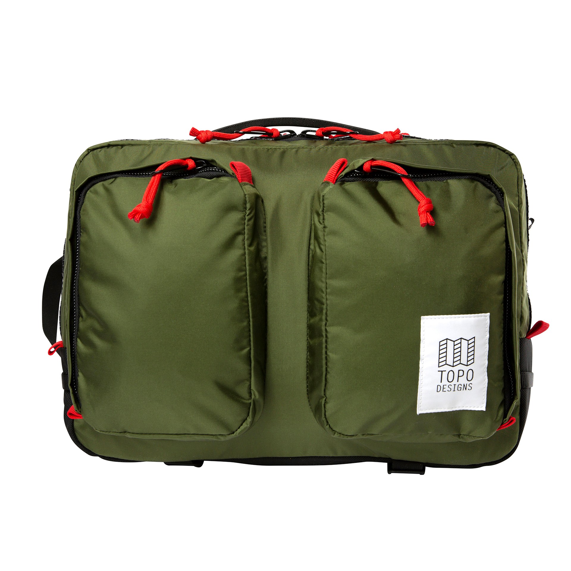 Topo Designs Global Briefcase Green