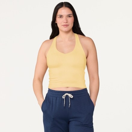 Vuori Halo Performance Crop 2.0 Tank Top - Women's 1