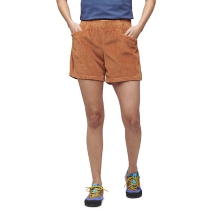 Black Diamond Dirtbag Corduroy Shorts - Women's 1