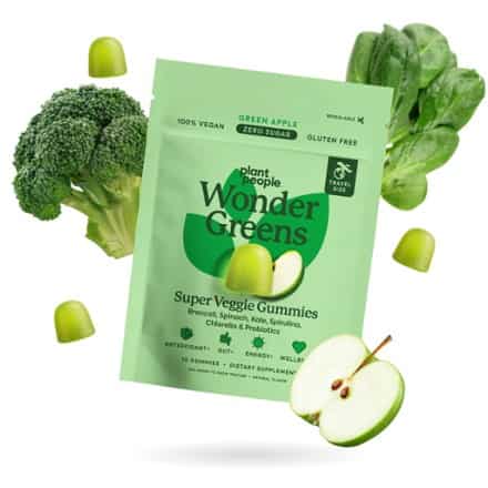 Plant People WonderGreens Veggie Gummies - 5 Servings 2