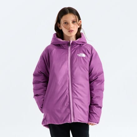 The North Face Reversible Perrito Hooded Insulated Jacket - Girls' 4