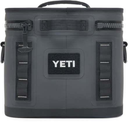 YETI Hopper Flip 8 Soft Cooler Back view (Charcoal)