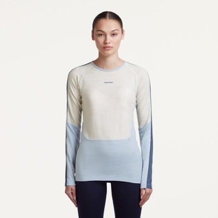 Icebreaker Merino 200 Oasis Long-Sleeve Crewe Base Layer Top - Women's 0