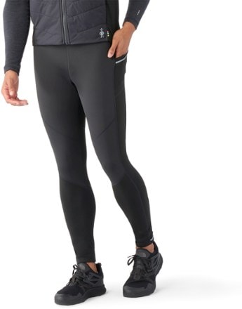 Smartwool Merino Sport Fleece Tights, Black, Small 