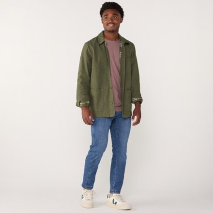 Finisterre Basset Flannel-Lined Jacket - Men's 3