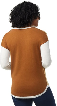 Smartwool Shadow Pine Colorblock Sweater - Women's 2