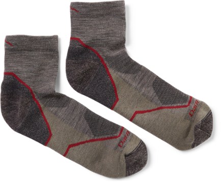 Darn Tough Light Hiker Quarter Lightweight Hiking Socks - Men's 1