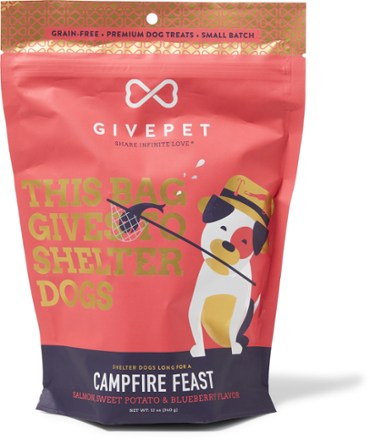 GivePet Baked Dog Treats Salmon, Swt Potato & Blueberry