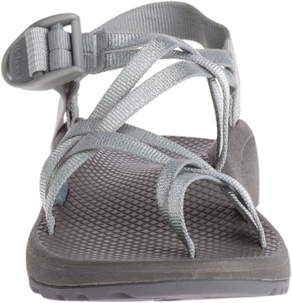 silver metallic chacos
