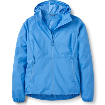 Rab Rab Women's Windgather Hooded Jacket  Blue S - $90.00 at REI.com