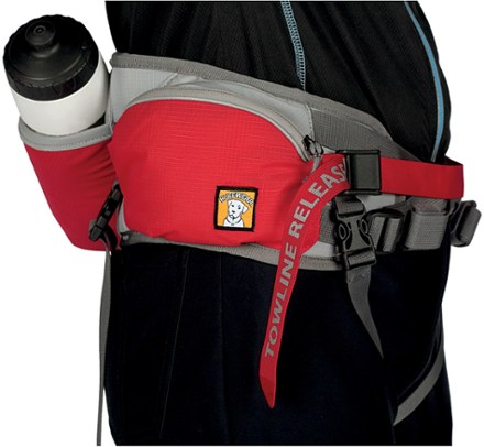 side view of hip belt (Red Currant)