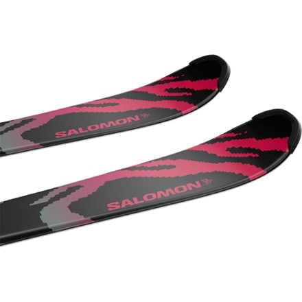 Salomon QST Jr Black S Skis with Bindings - Kids' - 2026/2027 3