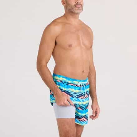 Saxx Oh Buoy 5" Swimsuit Bottoms - Men's 3