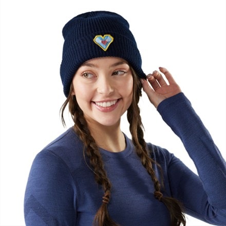 Smartwool Geo Peaks Patch Beanie 2