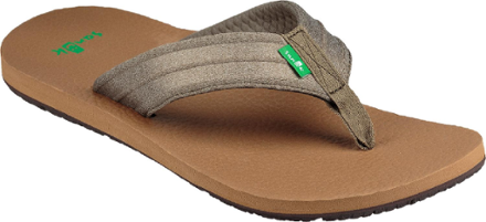 Sanuk Men's Land Shark Flip-Flops