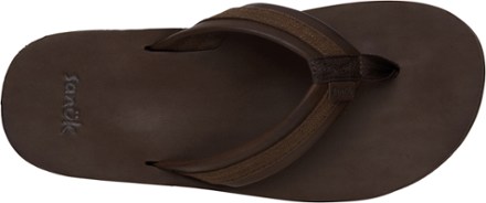 Sanuk Hullsome Leather ST Sandals - Men's 4