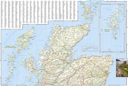 National Geographic Scotland Map 2
