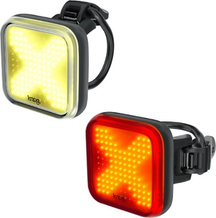 Knog Blinder X Front and Rear Bike Light Twinpack 3