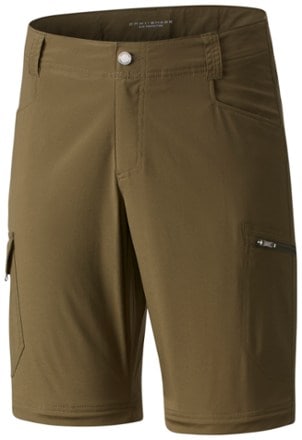Columbia Silver Ridge Stretch Convertible Pants - Men's 32" Inseam Converted to shorts (Peatmoss)