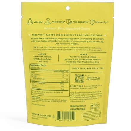 Plant People WonderBee Superfood Honey Chews 1