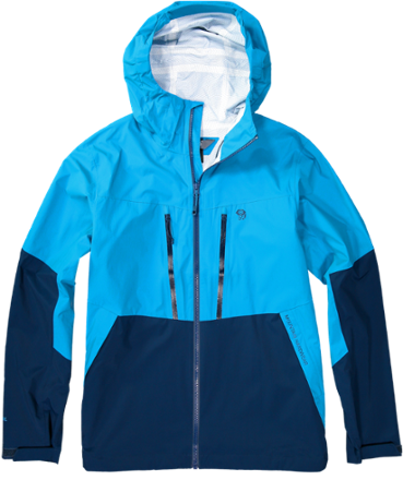 mountain hardwear rain coat