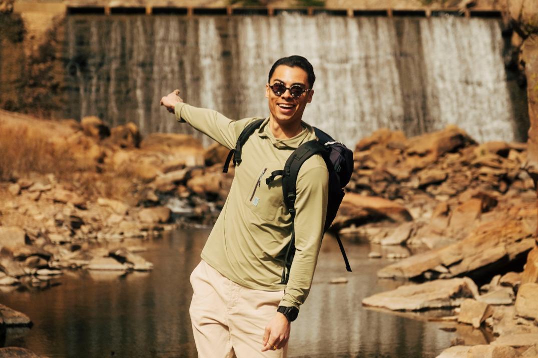 Location Image for Sun Hoodie - Men's