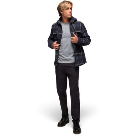 prAna Asgard Hooded Flannel Shirt Jacket - Men's 7