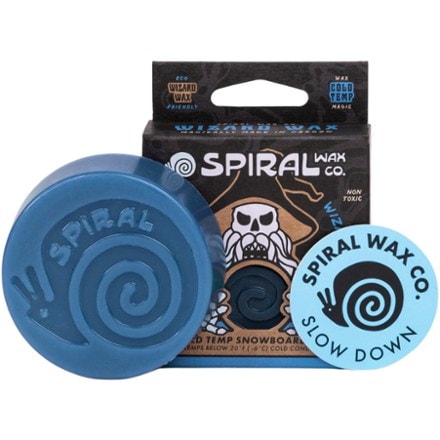 Spiral Wax Co. Wizard Wax Cold-Temp Snowboard Wax 2