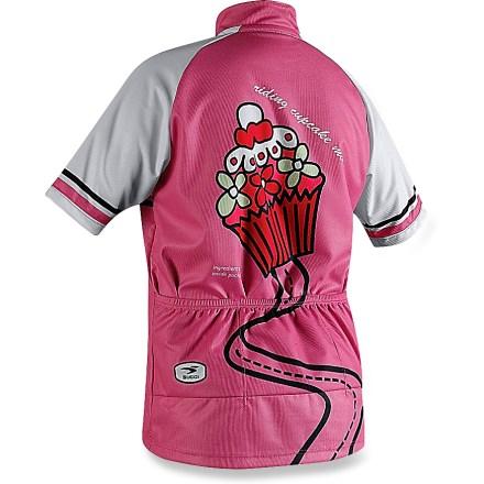 Rear view Flamingo jersey
