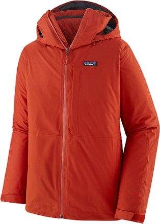 PATAGONIA パタゴニア Snowshot Jacket ポリエステル 中綿ジャケット マウンテンパーカー オレンジ RECCO メンズ M Patagonia Snowshot H2No Mens Small RECCO Full Zip Hooded
