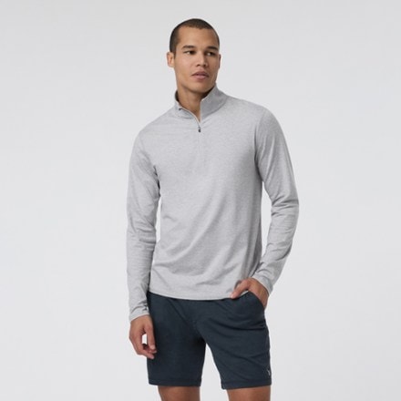 Vuori Ponto Half-Zip Mock-Neck Shirt - Men's 1