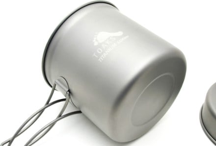 TOAKS Titanium 1100 ml Pot with Pan 2