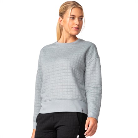 Free Country Free Country Women's Ultrafill Crew-Neck Sweatshirt  Blue L - $44.73 at REI.com