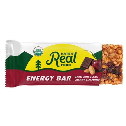Kate's Real Food Dark Chocolate Cherry & Almond Bar 1
