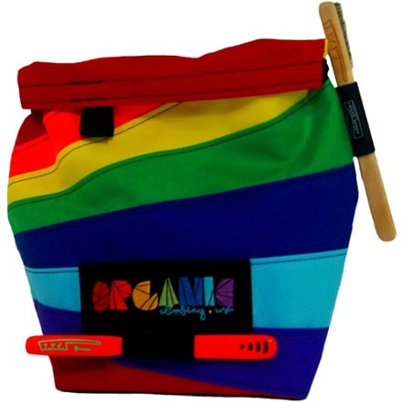 ORGANIC Climbing Rainbow-Edition Lunch Bag Chalk Bucket Brushes not included