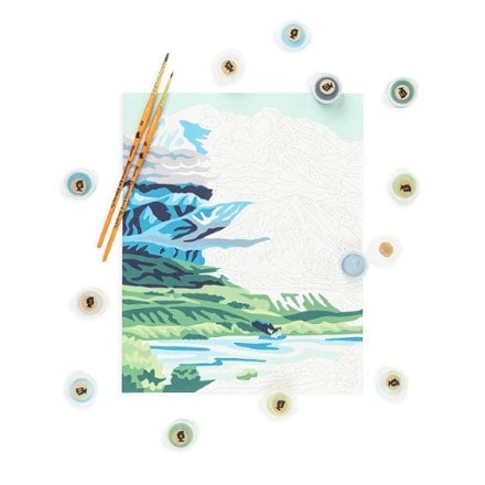 Elle Cree Denali National Park Paint-by-Number Kit 1