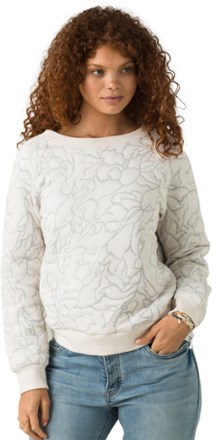 white pullover sweater
