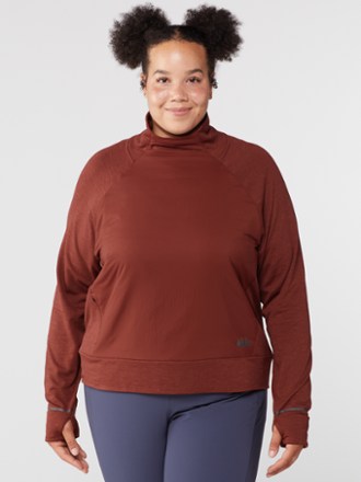 REI Co-op Swiftland Insulated Mid Layer Running Top - Women's Plus Sizes 1