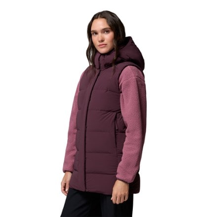 Columbia Amaze Puff Mid Hooded Down Vest - Women's 3