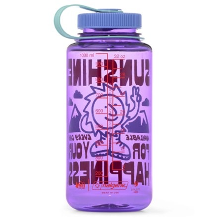 REI Co-op Nalgene Sustain Graphic Wide-Mouth Water Bottle - 32 fl. oz. 1
