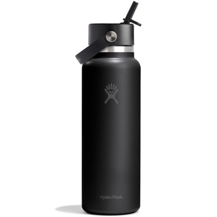 Hydro Flask Wide-Mouth Vacuum Water Bottle with Flex Straw Cap - 40 fl. oz. 1