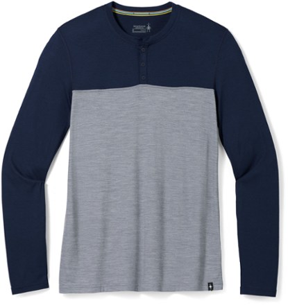 Smartwool Long-Sleeve Colorblock Henley - Men's 0